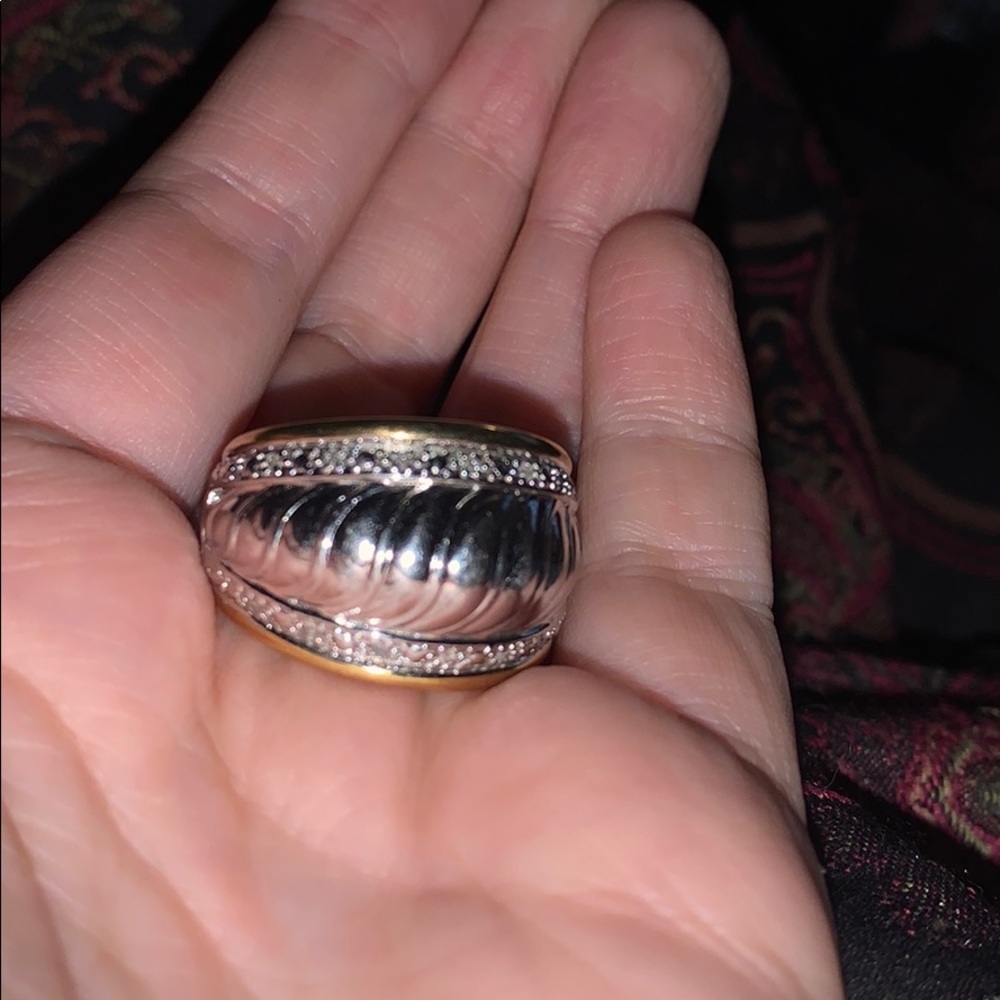 Vintage Sterling Silver 925 NV ring